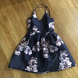 Satin Mini Dress - Worn Once!